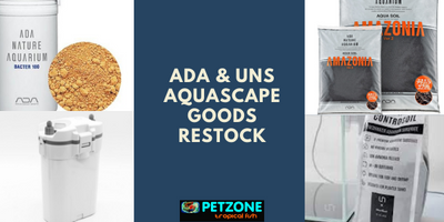 ADA & UNS Aquascape Goodies Restock At Pet Zone SD