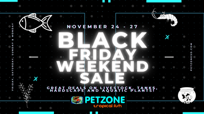 Black Friday - Small Business Saturday - Cyber Monday Weekend Sale At Pet Zone SD