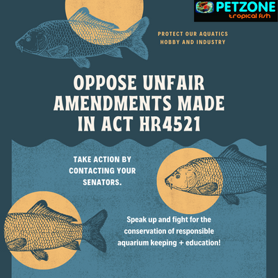 Aquatics Hobby & Industry At Risk - Your Action Makes A Difference!  