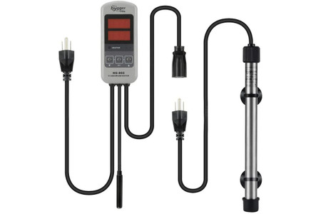 Hygger - Submersible Titanium Pinpoint Aquarium Heater 500W