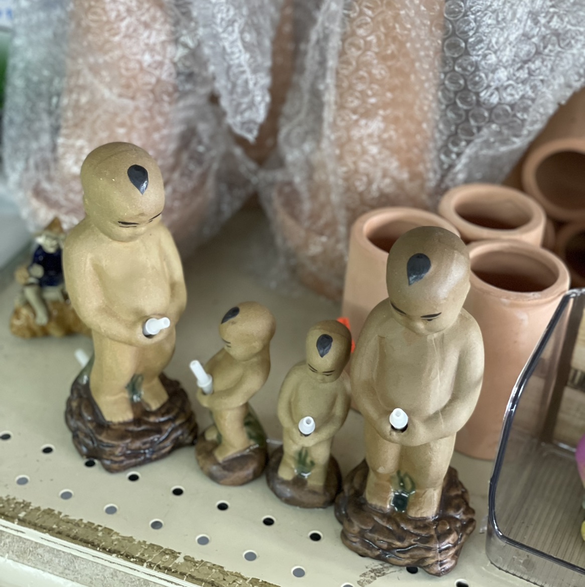 Aquarium Decor: Pee-Pee Boy Aquarium Ornament - For Air-Stone or