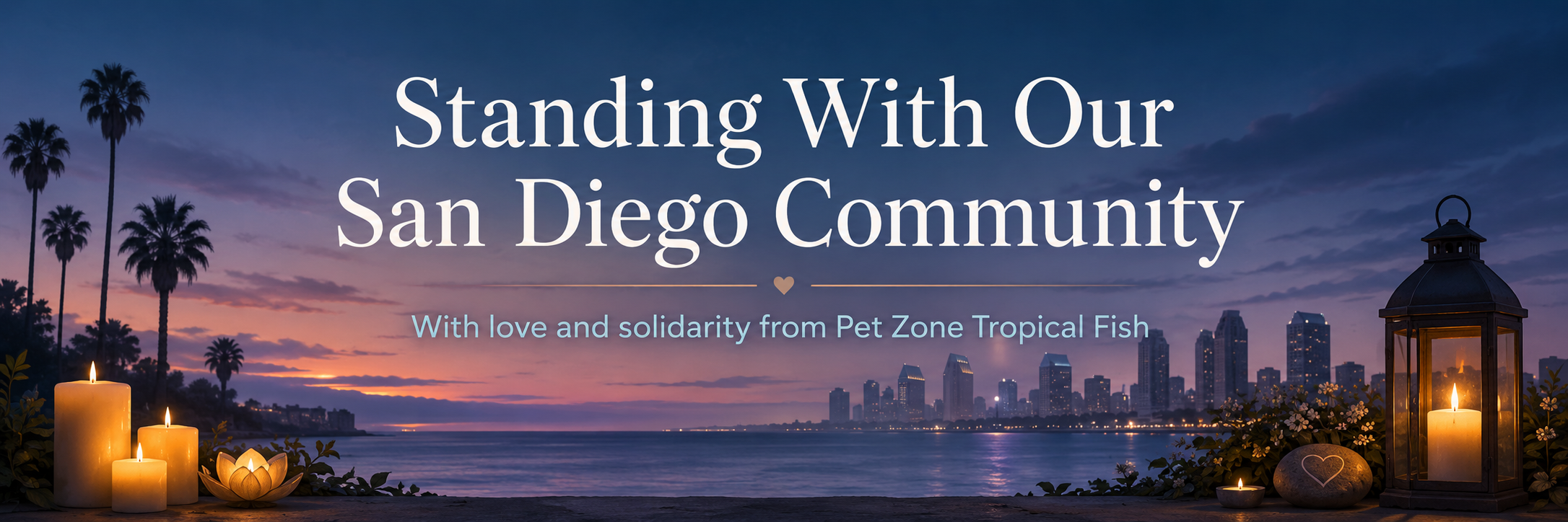 A Message of Condolence for Our San Diego Community