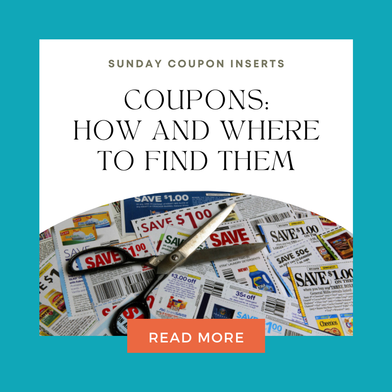 Coupons How and Where to Find Them Sunday Coupon Inserts