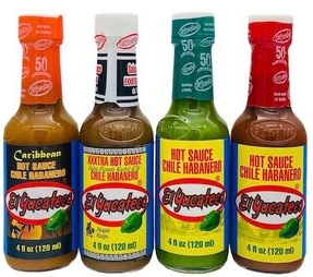 O'brothers Hot Sauce Habanero Pepper Sauce - Pack of 12 - 5 fl oz - Fiery Flavor main image 1