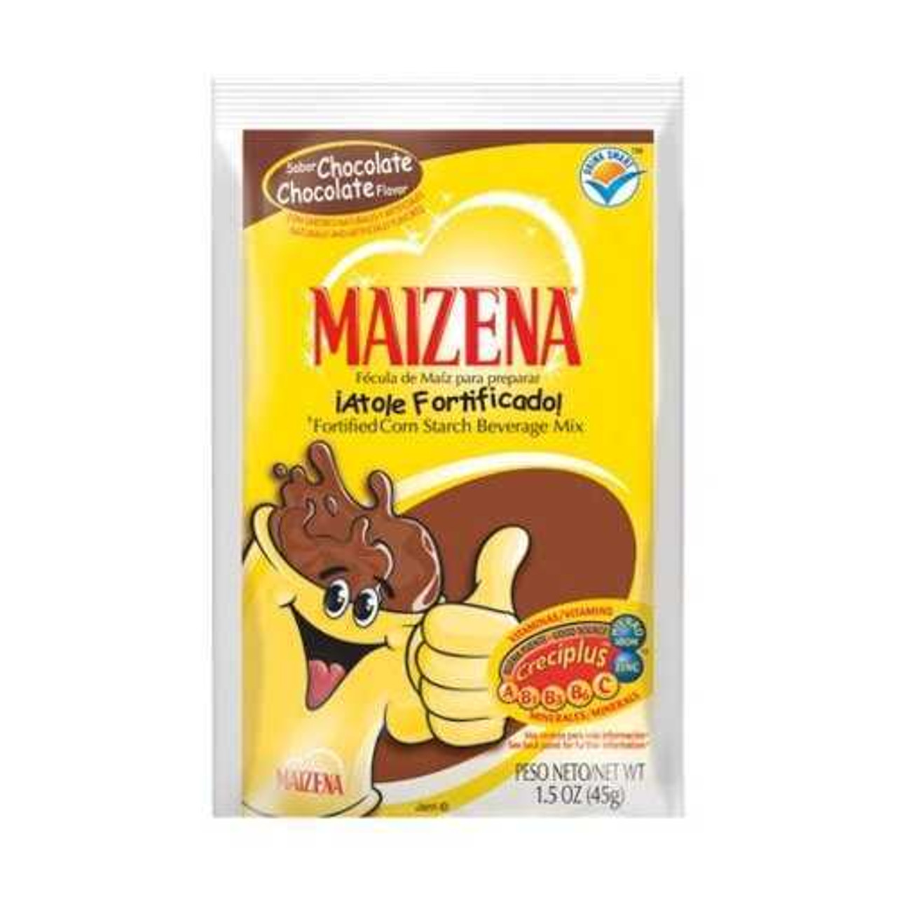 Maizena de Sabor Nuez 3 Pack of 47g (Fecula de Maiz)