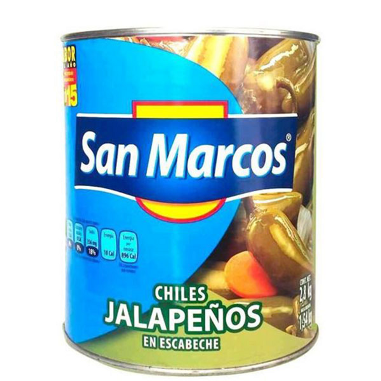 Jalapenos en Rajas Herdez