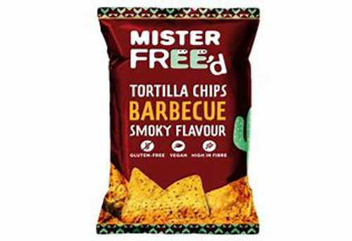 MISTER FREE'd TORTILLA CHIPS BARBECUE SMOKY FLAVOUR 135gr