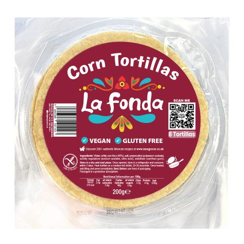 La Fonda Tortillas 8 pieces
