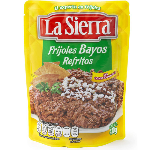 Refried pinto beans