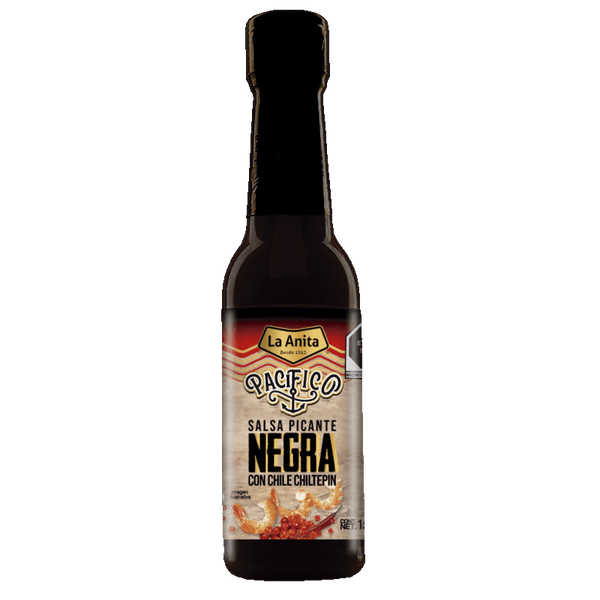 Salsa Negra with Chiltepin La Anita 150gr