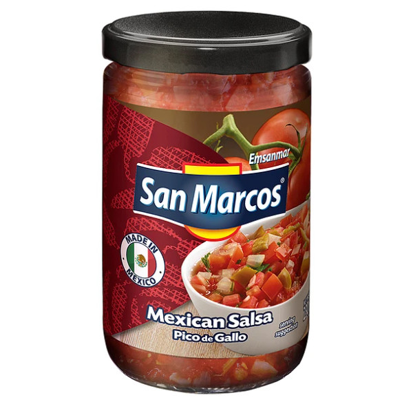 Mexican Salsa Pico de Gallo sauce San Marcos