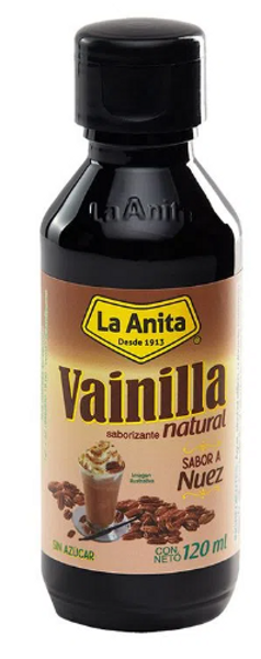 Vainilla with pecan nuts 120 ml