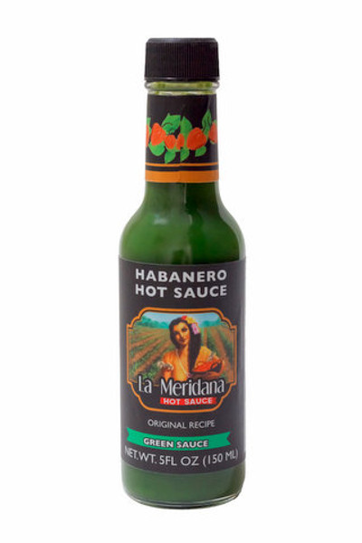 Green Habanero Hot Sauce 150ml La Meridana