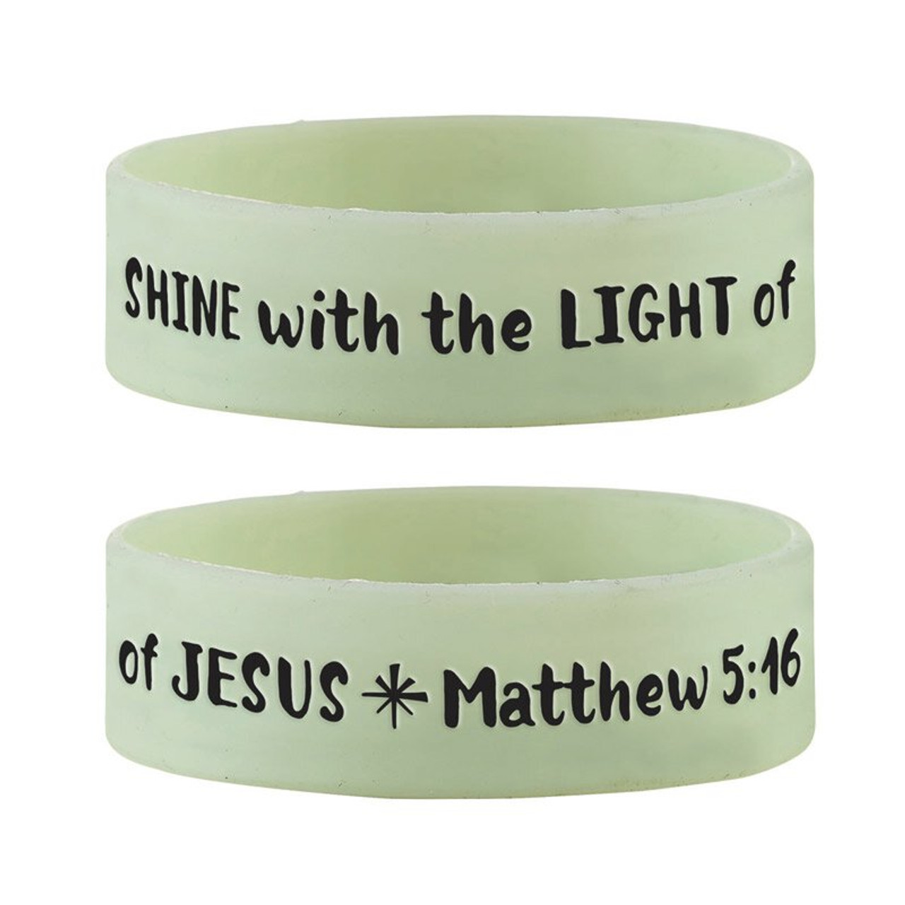 Shine with The Light of Jesus Glow in The Dark Pen Assortment (4 Asst) -  36/pk