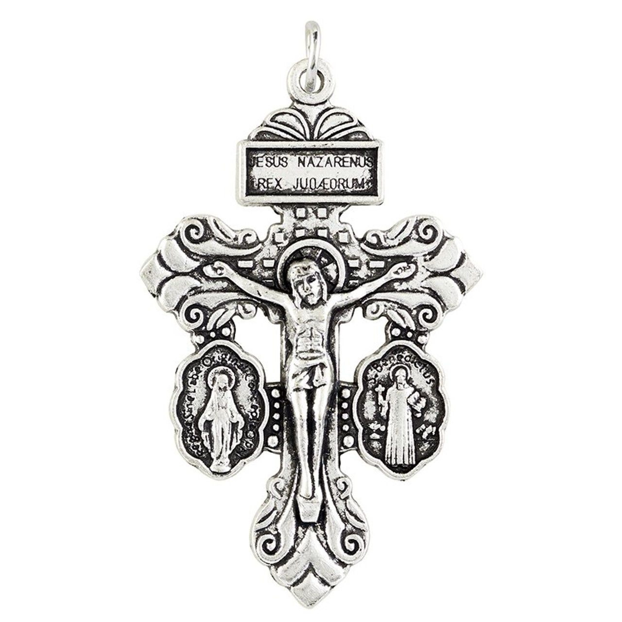 Saint Benedict Mini Rosary with Benedict Medal Cross (Black) - Trinity  Church Supply