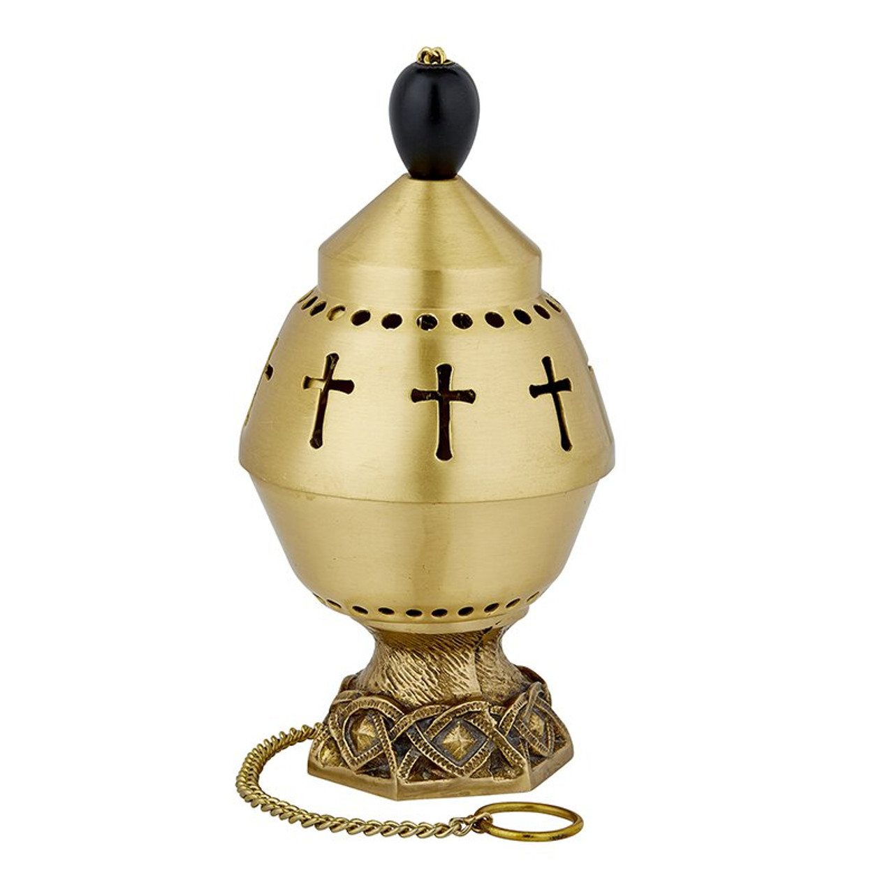 Sudbury Brass Round Single Chain Hanging Censer, Inch 通販 