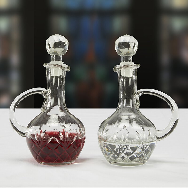 Sudbury Brass Cruet Set - 2/set - [Consumer]Autom