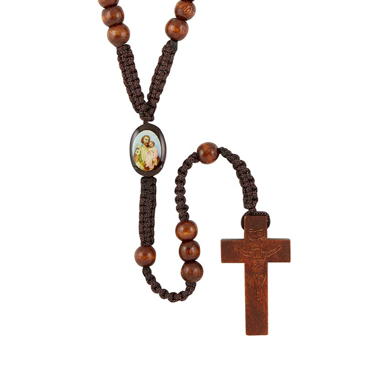 Olive Wood Rosary with Comfort Crucifix | The Catholic Company®