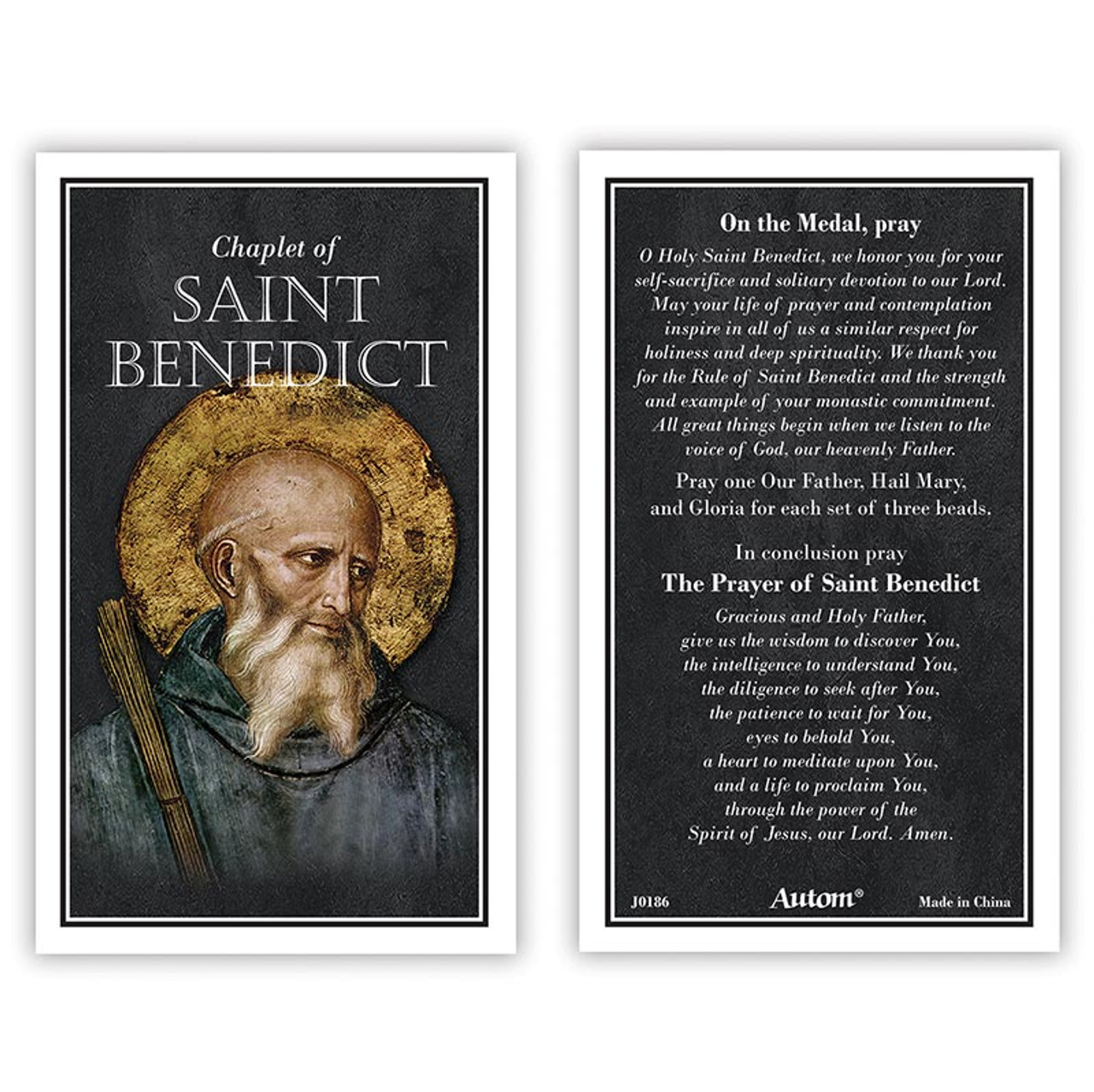 St. Benedict Mini Bells Home Protector Door Hanger Assortment (2 Asst) -  6/pk - Autom
