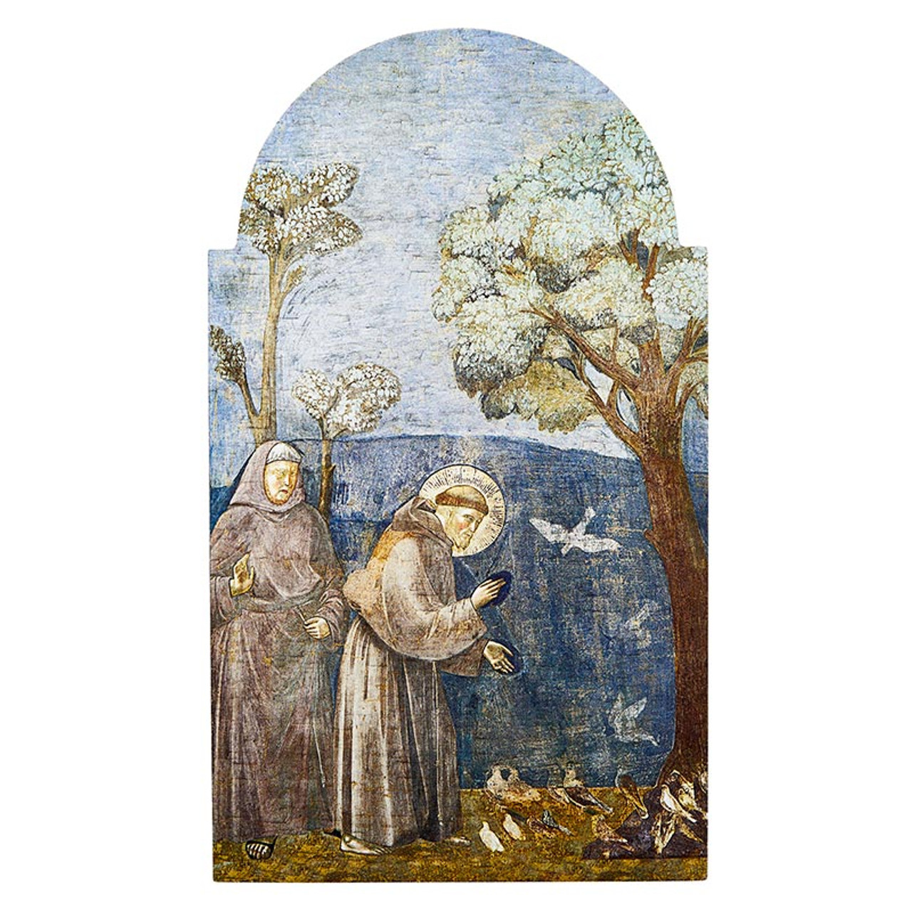 Giotto Saint Francis Arched Plaque - [Consumer]Autom