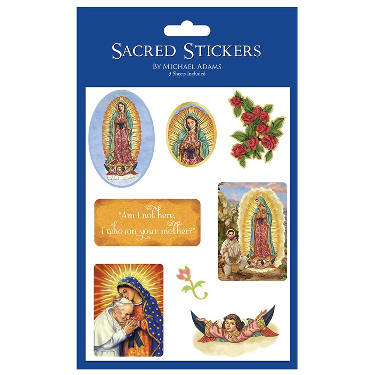 Catholic Stickers - Our Lady of Guadalupe - Autom