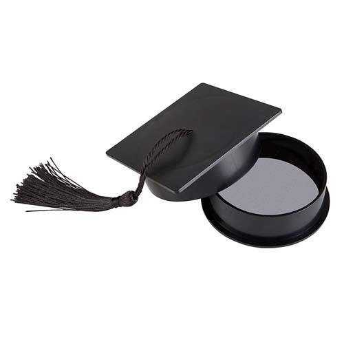 Black Plastic Graduation Cap - Autom
