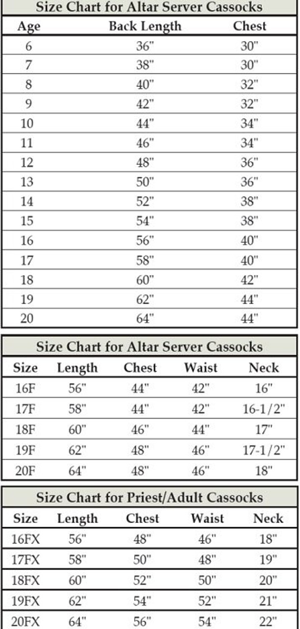 Altar Server Cassock - [Consumer]Autom
