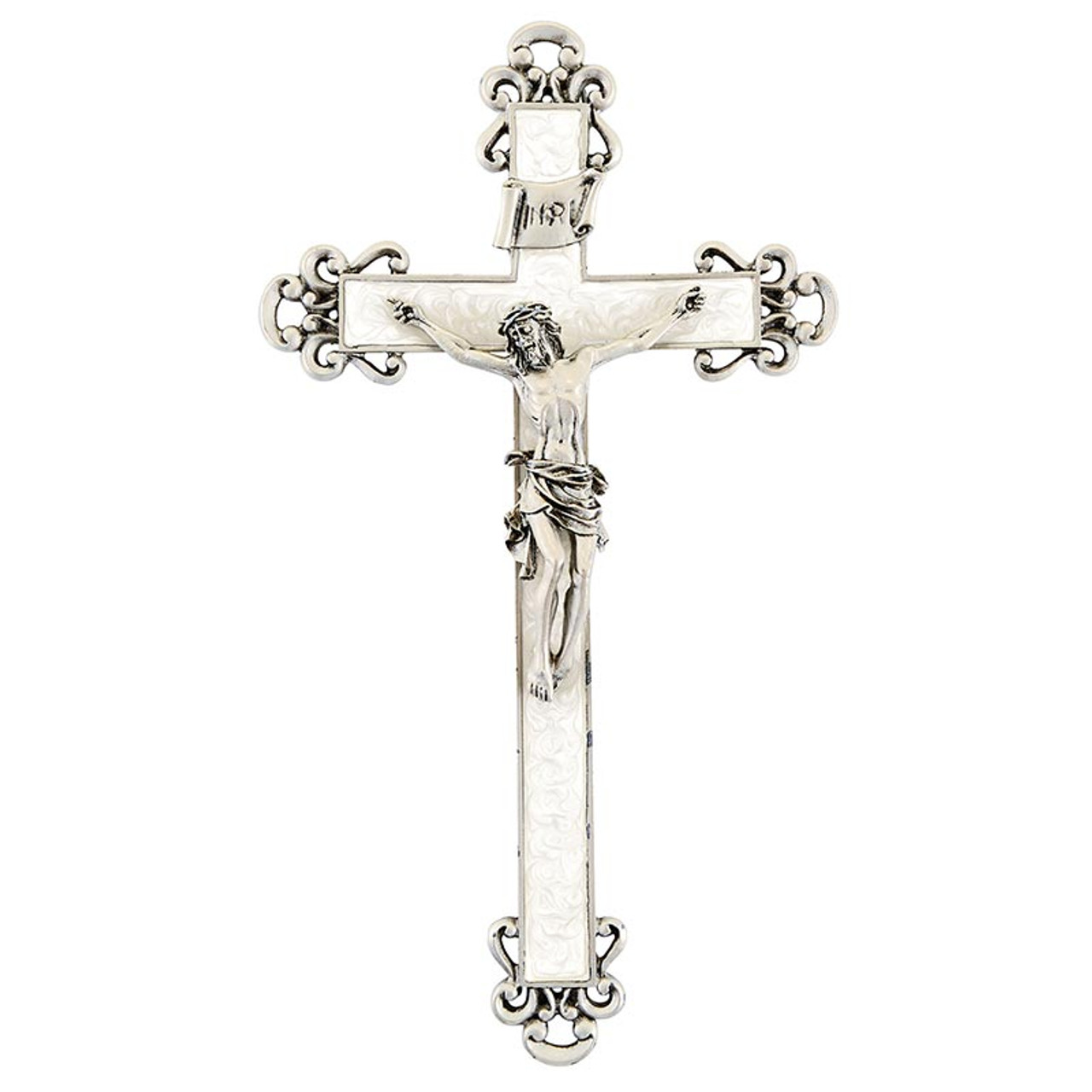 Pearlized Wall Crucifix - [Consumer]Autom