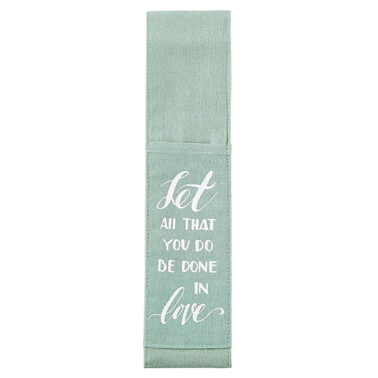 Done in Love Pencil Pouch Bookmark - 6/pk