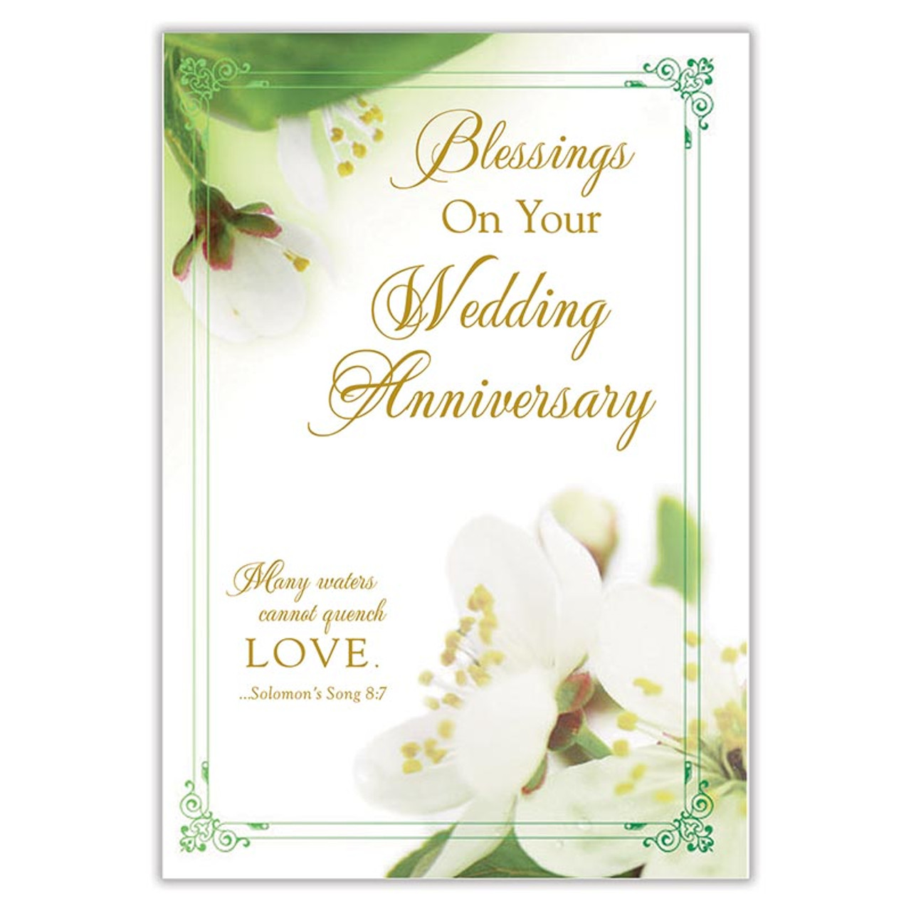 Religious Christian 60th Wedding Anniversary Card
