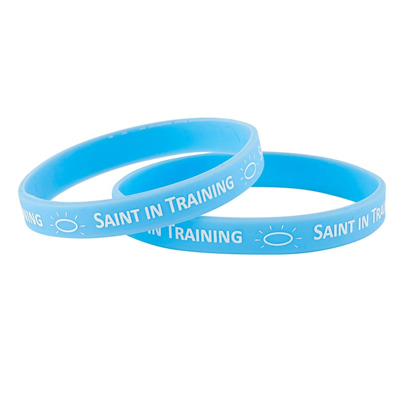 Mini Saints Saint in Training Silicone Bracelet - 18/pk - [Consumer]Autom