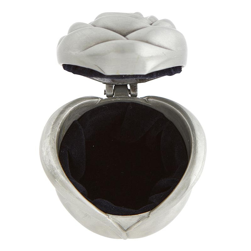 Rosebud Pewter Finish Rosary Box [Consumer]Autom
