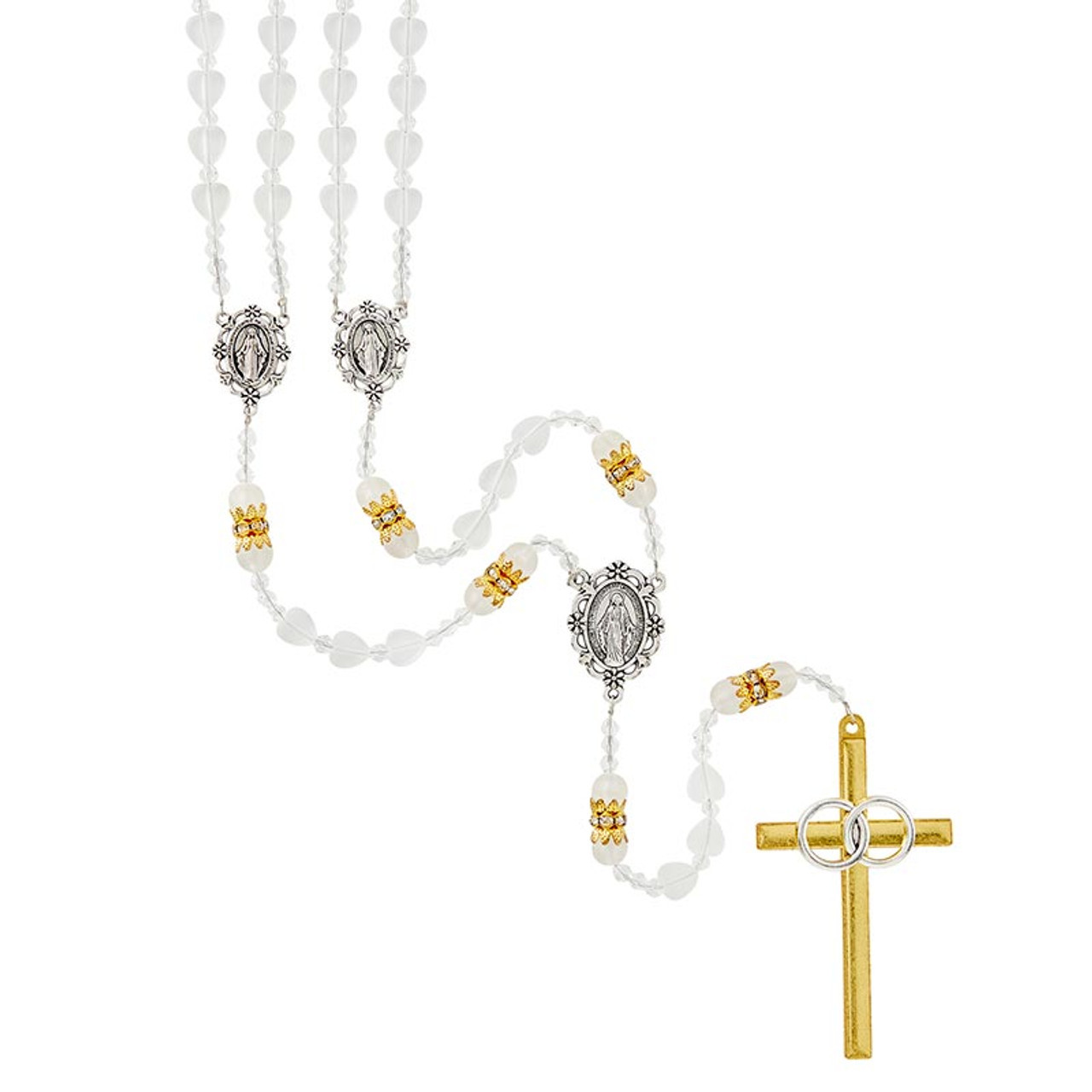 Two-Tone Lasso Wedding Rosary - [Consumer]Autom