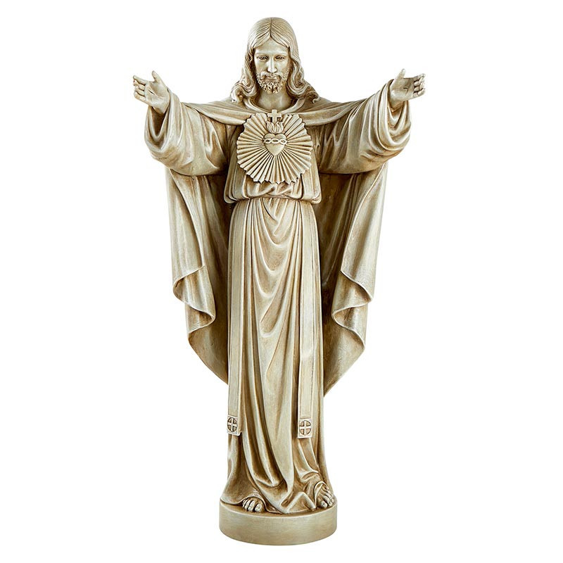 Sacred Heart of Jesus Garden Statue - [Consumer]Autom