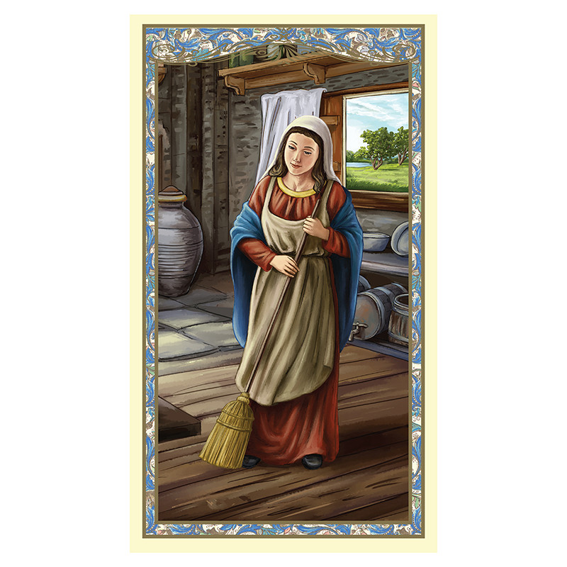 Kitchen Madonna Holy Card - 100/pk - [Consumer]Autom
