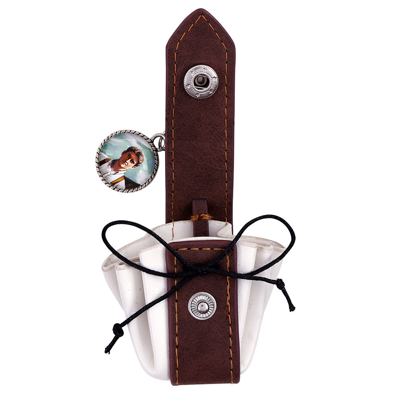 Pier Giorgio Frassati Satchel Rosary Case with Clip 6/pk