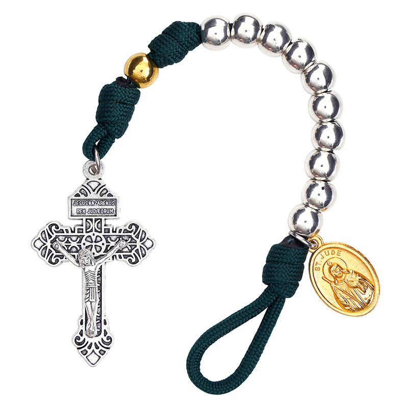 St. Jude Paracord Pocket Rosary - 6/pk - [Consumer]Autom