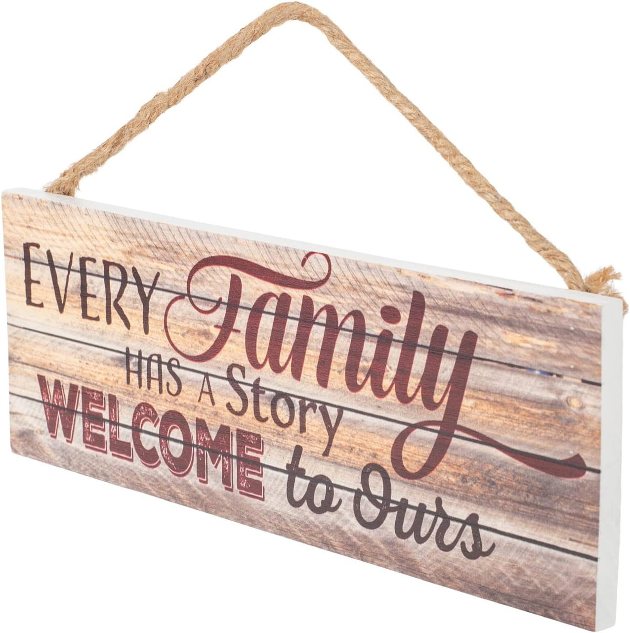 String Sign - Family Story Welcome - [Consumer]Autom
