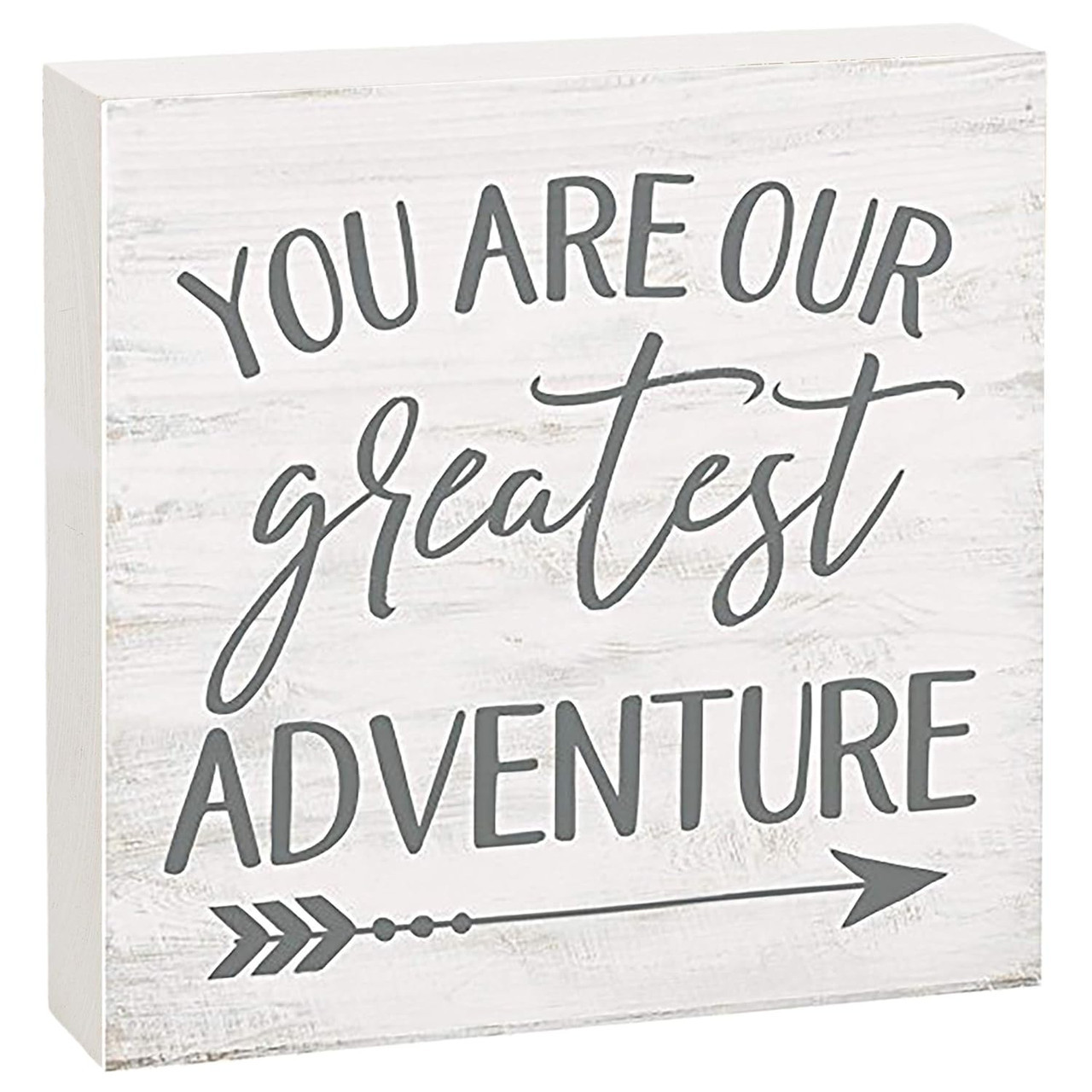 Block Sign - You are Our Greatest Adventure - [Consumer]Autom