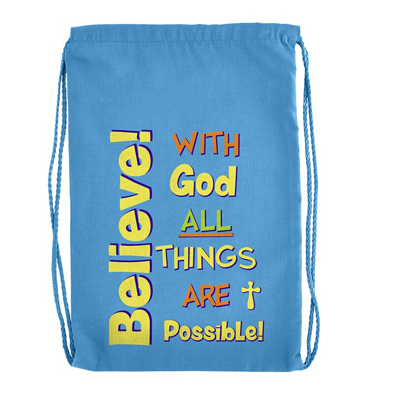 I Can Do All Things Through Christ Spanish Tote Bag - 12/pk (L5389) - Autom