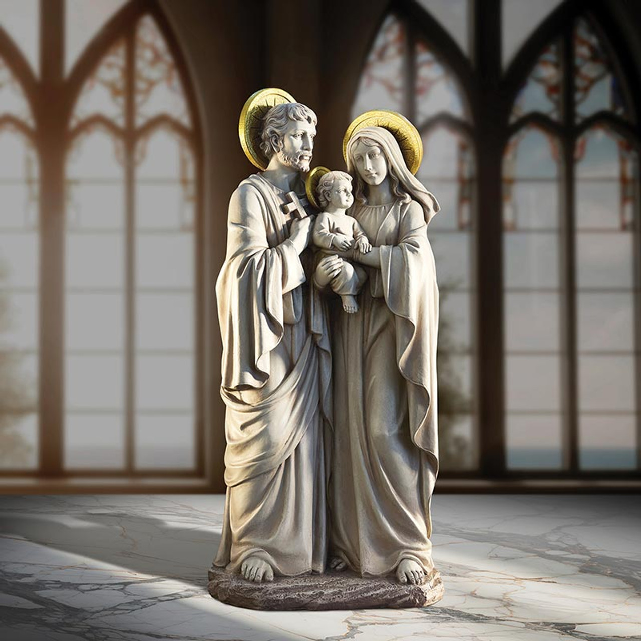 Holy Family Garden Statue - [Consumer]Autom