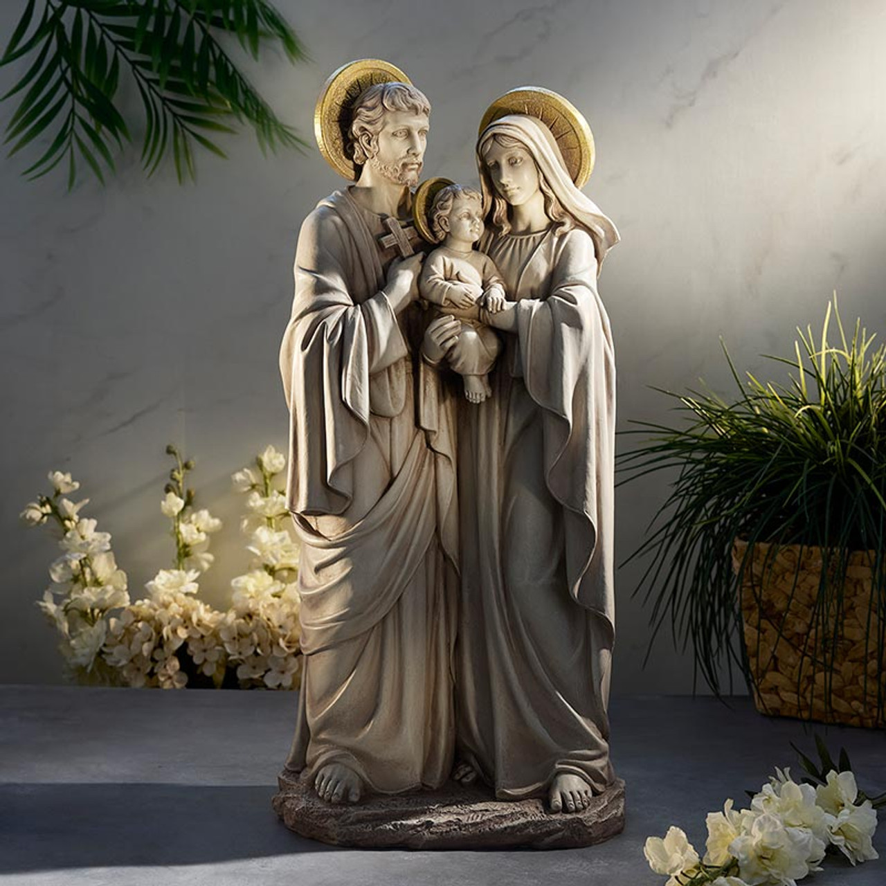 Holy Family Garden Statue - [Consumer]Autom