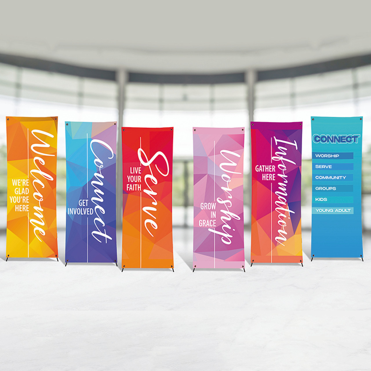 Connect 2 X-Stand Banner