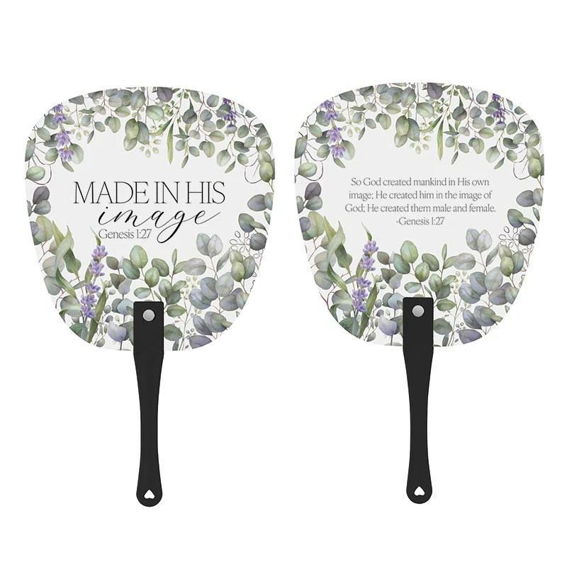 Made in His Image Hand fan - 24/pk