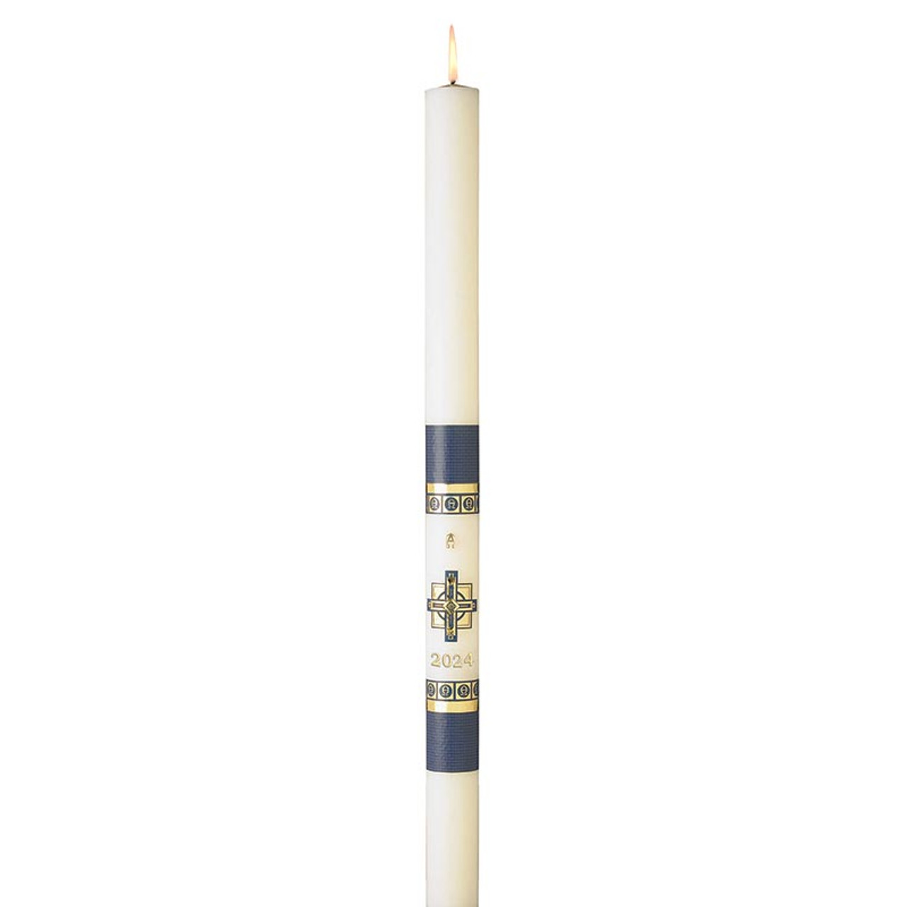 No 4 Special Alpha Omega Paschal Candle - [Consumer]Autom