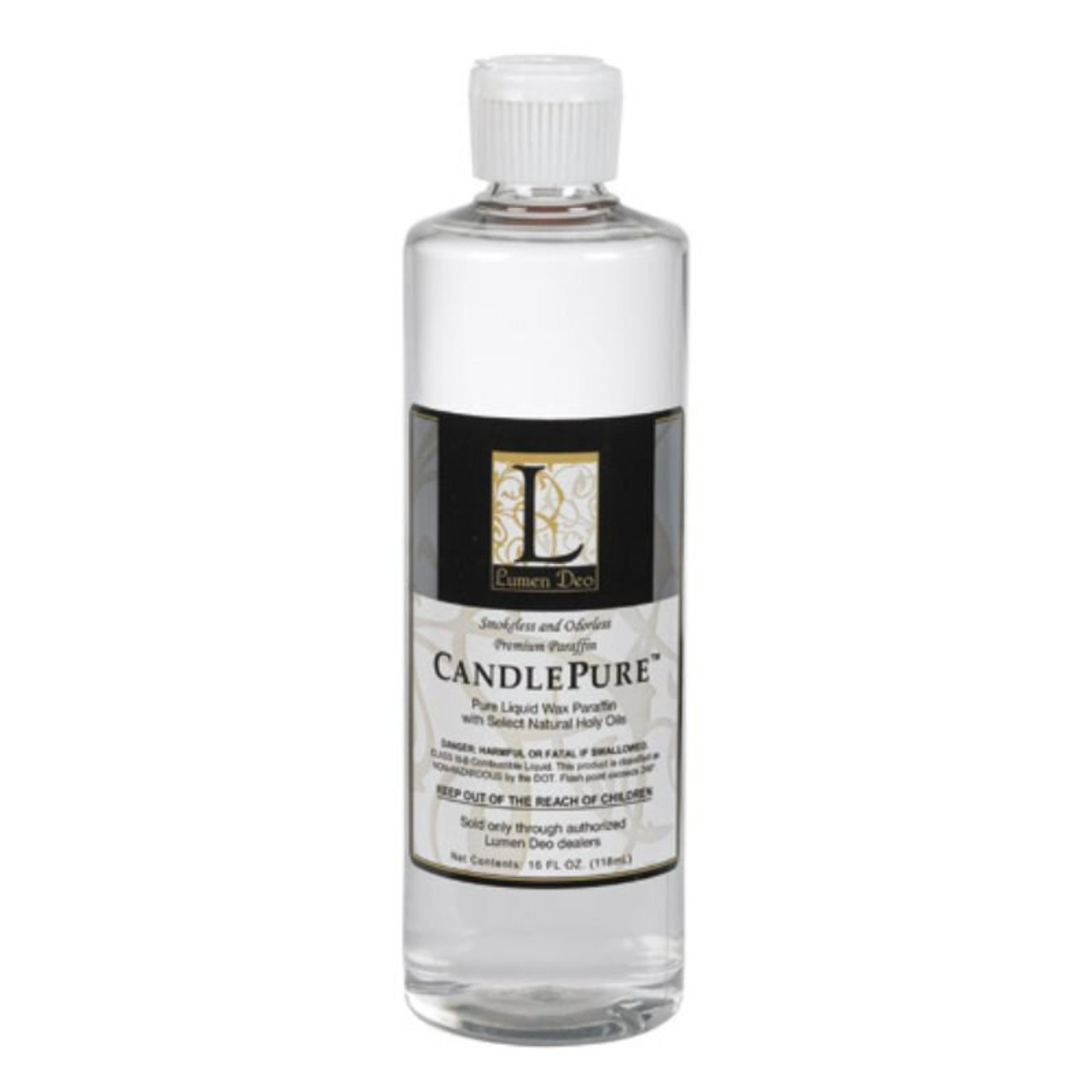 CandlePure Paraffin Oil - 16 oz Bottle - 4/cs