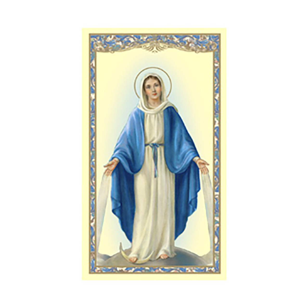 Our Lady of Grace Holy Card (Hail Mary) - 100/pk - Autom