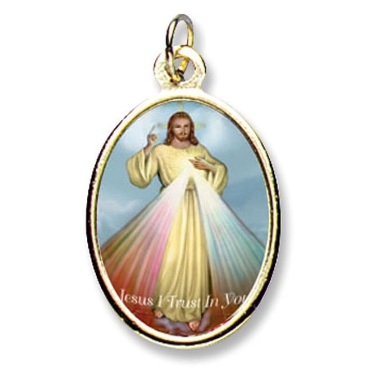 Divine Mercy Devotional Cord Rosary - 12/pk