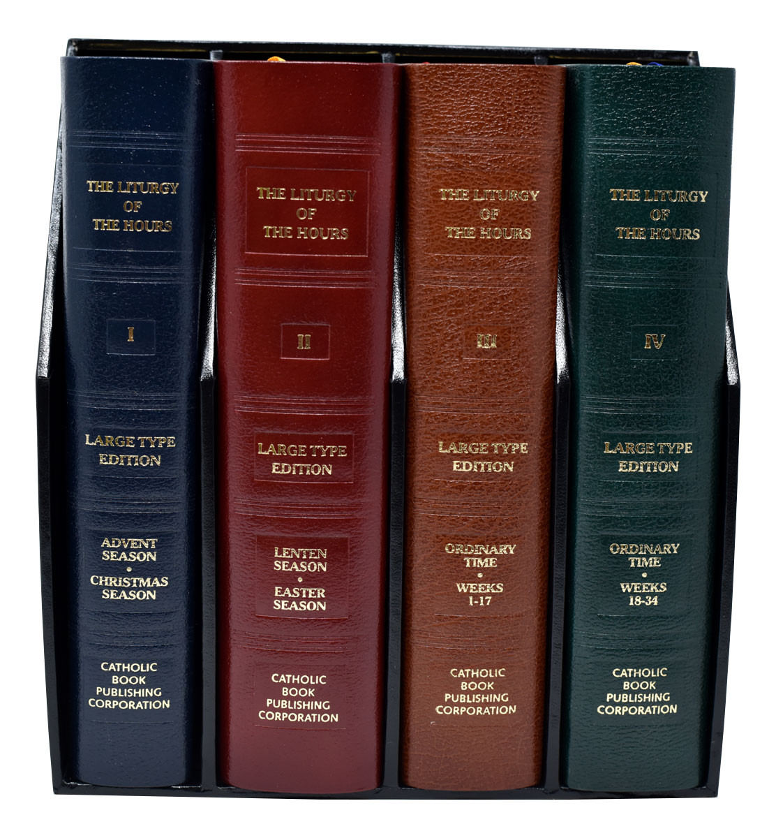 Liturgy of the Hours 4 Volume Set - Large Print Edition