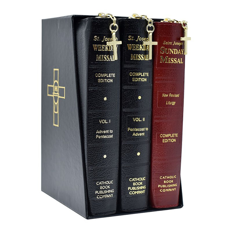 St. Joseph Weekday and Sunday Missal 3-Volume Set - [Consumer]Autom